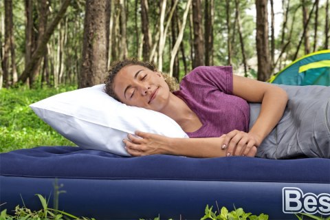 Dmuchany Materac turystyczny do spania Flokowany BESTWAY 185x76x22cm + Zestaw naprawczy Dmuchany Materac turystyczny do spania Flokowany BESTWAY 185x76x22cm + Zestaw naprawczy