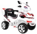 Pojazd B021 Motorek R C B021 Biały