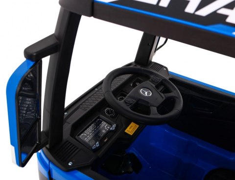 Pojazd Mercedes Benz Actros Niebieski