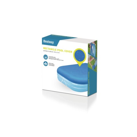 Pokrywa 295x220cm na Basen dmuchany 262x175x51cm BESTWAY Pokrywa 295x220cm na Basen dmuchany 262x175x51cm BESTWAY