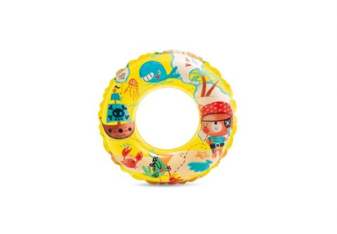 Wesołe kółko dla dzieci 61 cm INTEX Żółte
