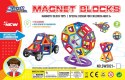 Zestaw Klocków Magnetycznych 117el