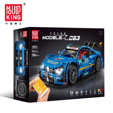 Zestaw Klocków Auto Sportowe 1989el. Niebieski Zestaw Klocków Auto Sportowe 1989el. Niebieski