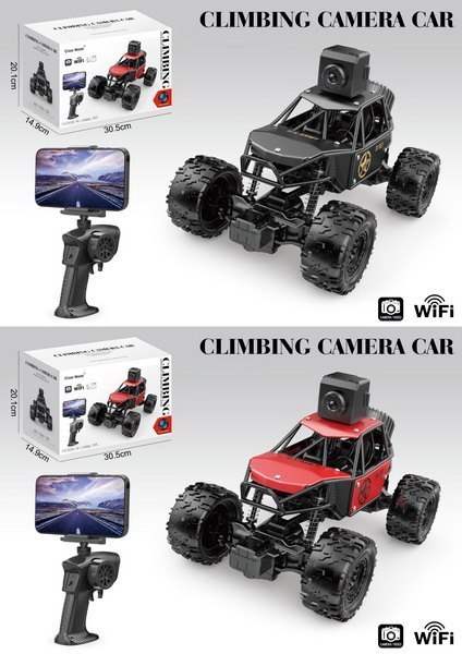 Crawler Z Kamerą WiFi STAR Czerwony