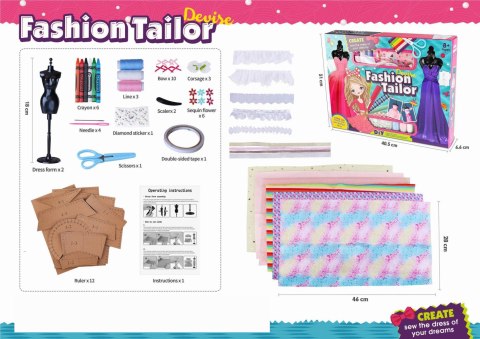 Zestaw Fashion dla Małej Stylistki