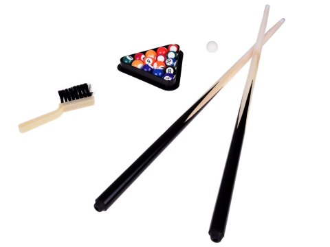 Kompletny Zestaw Stół Bilard i akcesoria gra towarzyska dla dzieci GR0687 Kompletny Zestaw Stół Bilard i akcesoria gra towarzyska dla dzieci GR0687