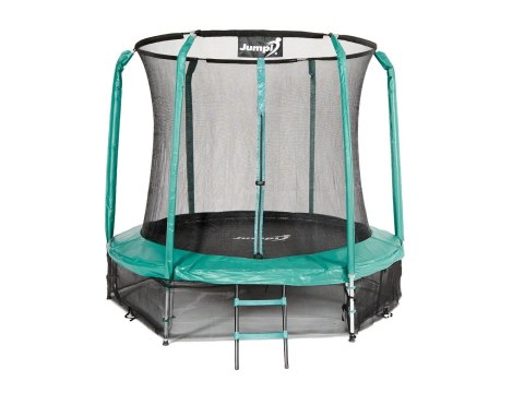 Trampolina Ogrodowa Jumpi 252cm/8FT Maxy Comfort Zielona Z Wewnętrzną Siatką Trampolina Ogrodowa Jumpi 252cm/8FT Maxy Comfort Zielona Z Wewnętrzną Siatką