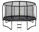Trampolina Ogrodowa Model Exclusive 435cm/14FT Dla Dzieci Z Wzmacnianą Siatką