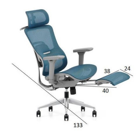 Fotel ergonomiczny ANGEL biurowy obrotowy Homer Fotel ergonomiczny ANGEL biurowy obrotowy Homer