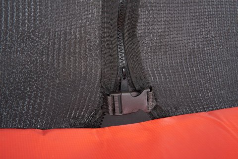 Trampolina Ogrodowa Jumpi 312cm/10FT Maxy Comfort Czarna Z Wewnętrzną Siatką