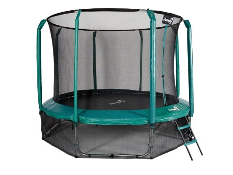 Trampolina Ogrodowa Jumpi 312cm/10FT Maxy Comfort Zielona Z Wewnętrzną Siatką Trampolina Ogrodowa Jumpi 312cm/10FT Maxy Comfort Zielona Z Wewnętrzną Siatką