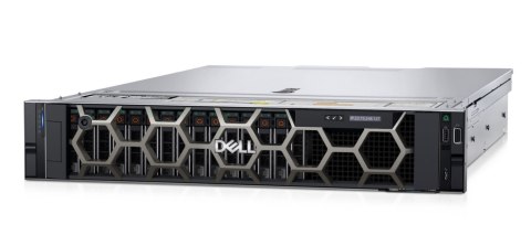 Dell | PowerEdge | R550 | Rack (2U) | Intel Xeon | 2 | Silver 4314 | 16C | 32T | 2,4 GHz | Bez RAM, bez HDD | Do 8 x 3,5" | Wnęk