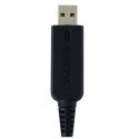 Koss | CS95 USB | Headphones | Wired | On-Ear | Microphone | Black/Gold