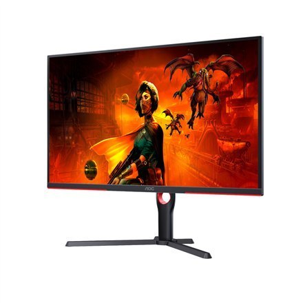 AOC U32G3X/BK 31.5" IPS 3840 x 2160 pikseli 16:9 1 ms 400 cd/m² Czarny Monitor z 2 portami HDMI i 144 Hz od AOC. Doskonała jakoś