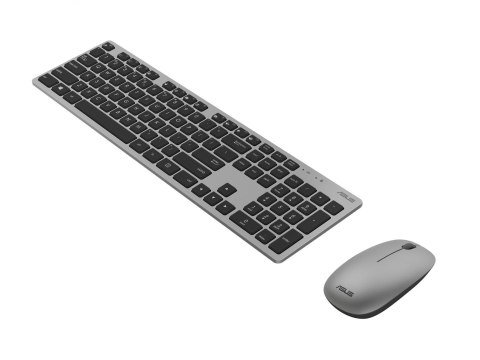 Asus W5000 | Keyboard and Mouse Set | Wireless | US | Gray Asus W5000 | Keyboard and Mouse Set | Wireless | US | Gray