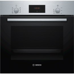 Bosch | HBF113BR1S | Piekarnik | 66 L | Wielofunkcyjny | Ręczny | Elektroniczny | Funkcja pary | Tak | Wysokość 59,5 cm | Szerok
