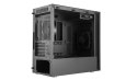 Cooler Master Silencio S400 with Steel side panel Black Mini ITX, Micro ATX Power supply included No