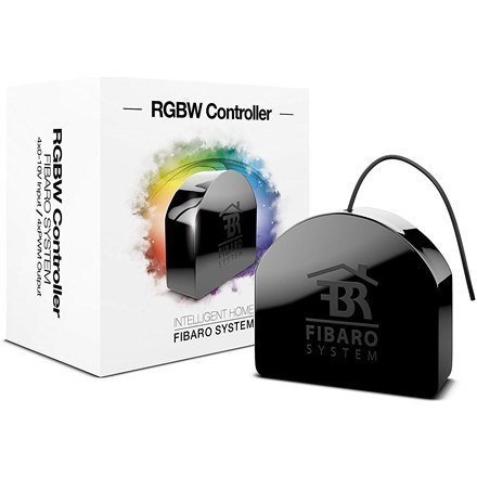 Fibaro | Kontroler RGBW | Z-Wave Plus | Czarny Fibaro | Kontroler RGBW | Z-Wave Plus | Czarny