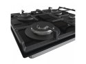 Gorenje | GTW641EB | Hob | Gas on glass | Number of burners/cooking zones 4 | Rotary knobs | Black
