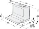 Gorenje | Hood | BHP623E8X | Energy efficiency class B | Telescopic | Width 60 cm | 610 m³/h | Mechanical control | Stainless st