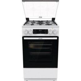 Gorenje | Kuchenka | GK5C41WH | Typ płyty gazowa | Typ piekarnika elektryczna | Biały | Szerokość 50 cm | Grillowanie | Głębokoś
