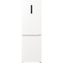 Gorenje | NRK6192AW4 | Lodówka | Klasa energetyczna E | Wolnostojąca | Kombi | Wysokość 185 cm | System No Frost | Pojemność net