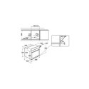 Hotpoint | FI7 861 SH BL HA | Piekarnik do zabudowy | 73 L | Wielofunkcyjny | AquaSmart | Elektroniczny | Tak | Wysokość 59,5 cm