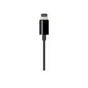 Kabel audio Apple | Lightning do 3,5 mm | Czarny Kabel audio Apple | Lightning do 3,5 mm | Czarny