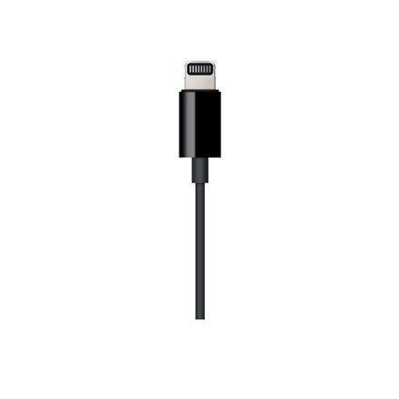 Kabel audio Apple | Lightning do 3,5 mm | Czarny Kabel audio Apple | Lightning do 3,5 mm | Czarny