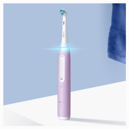 Oral-B | iO4 | Elektryczna szczoteczka do zębów | Akumulatorowa | Dla dorosłych | Fioletowa | Liczba głowic: 1 | Liczba trybów s Oral-B | iO4 | Elektryczna szczoteczka do zębów | Akumulatorowa | Dla dorosłych | Fioletowa | Liczba głowic: 1 | Liczba trybów s