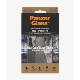 PanzerGlass | Pokrowiec na telefon komórkowy | Apple iPhone 14 Pro | Czarny | Przezroczysty