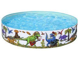 Bestway Basen rozporowy Ogrodowy brodzik DINOZAURY 183 x 38cm 55022