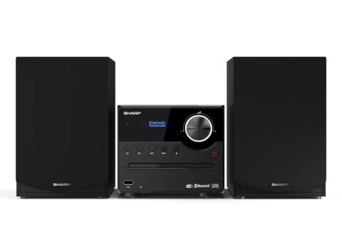 Sharp XL-B517D(BK) Mikrosystem Hi-Fi, CD/FM/USB/Bluetooth v5.0, wejście Aux, 45W, czarny Sharp | Mikrosystem Hi-Fi | XL-B517D(BK Sharp XL-B517D(BK) Mikrosystem Hi-Fi, CD/FM/USB/Bluetooth v5.0, wejście Aux, 45W, czarny Sharp | Mikrosystem Hi-Fi | XL-B517D(BK