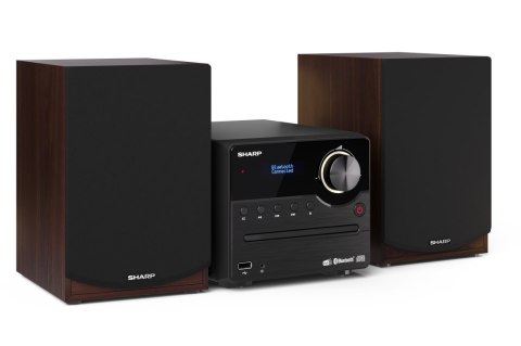 Sharp | Mikrosystem Hi-Fi | XL-B517D(BR) | Port USB | Wejście AUX | Bluetooth | Odtwarzacz CD | Brązowy | Radio FM | Połączenie Sharp | Mikrosystem Hi-Fi | XL-B517D(BR) | Port USB | Wejście AUX | Bluetooth | Odtwarzacz CD | Brązowy | Radio FM | Połączenie