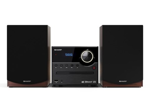 Sharp | Mikrosystem Hi-Fi | XL-B517D(BR) | Port USB | Wejście AUX | Bluetooth | Odtwarzacz CD | Brązowy | Radio FM | Połączenie Sharp | Mikrosystem Hi-Fi | XL-B517D(BR) | Port USB | Wejście AUX | Bluetooth | Odtwarzacz CD | Brązowy | Radio FM | Połączenie