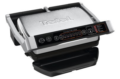 TEFAL | OptiGrill Initial | GC706D | Grill kontaktowy | 2000 W | Czarny/Stal nierdzewna TEFAL | OptiGrill Initial | GC706D | Grill kontaktowy | 2000 W | Czarny/Stal nierdzewna