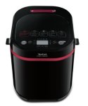 TEFAL PF220838 Bread Maker, 17 programs, 3 bread sizes: 500, 750, 1000g, Display, Power 700W, Black TEFAL Power 700 W Number of