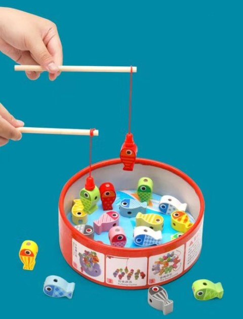 Wędkarstwo rybki do łowienia z magnesami korale balansujący delfin