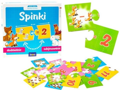 Jawa Gra edukacyjna SPINKI - Dodawanie i odejmowanie GR0310 Jawa Gra edukacyjna SPINKI - Dodawanie i odejmowanie GR0310