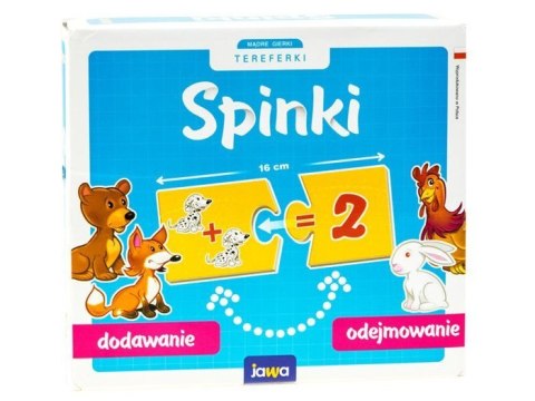 Jawa Gra edukacyjna SPINKI - Dodawanie i odejmowanie GR0310 Jawa Gra edukacyjna SPINKI - Dodawanie i odejmowanie GR0310
