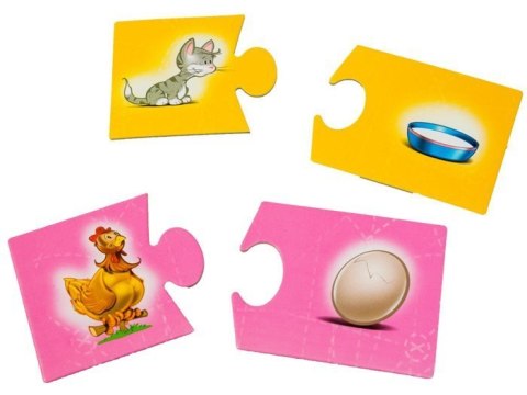 Jawa Gra edukacyjna SPINKI - ZWIERZĘTA puzzle GR0308 Jawa Gra edukacyjna SPINKI - ZWIERZĘTA puzzle GR0308