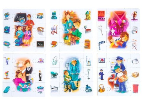 Jawa Gra logiczna GDZIE JESTEM? Układanka dla przedszkolaka GR0303