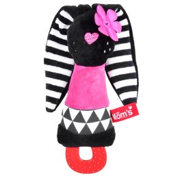 Kolorowy szeleściak Króliczek piszczek ZA3013