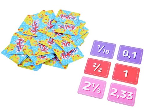 Ułamki - Uczę się w mig gra edukacyjna GR0396 Ułamki - Uczę się w mig gra edukacyjna GR0396