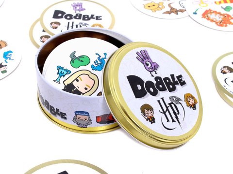 Gra Karciana gra Dobble Harry Potter - okrągłe karty do gry GR0772 Gra Karciana gra Dobble Harry Potter - okrągłe karty do gry GR0772