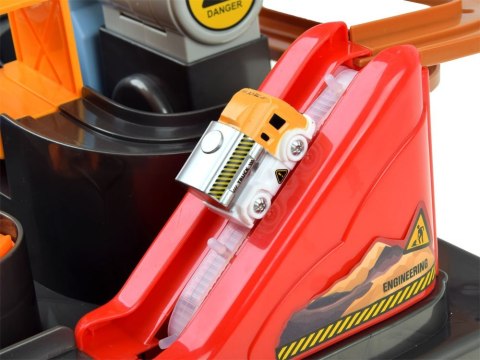 Mechaniczny tor dla autek pojazdy budowlane ZA3179 Mechaniczny tor dla autek pojazdy budowlane ZA3179