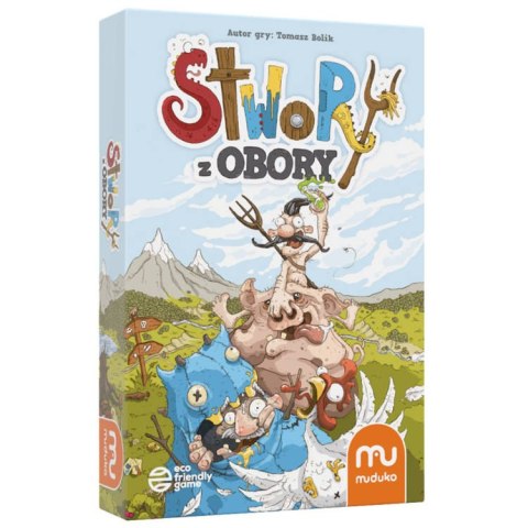 Muduko Rodzinna gra karciana Stwory z Obory - mitologia słowiańska GR0412 Muduko Rodzinna gra karciana Stwory z Obory - mitologia słowiańska GR0412