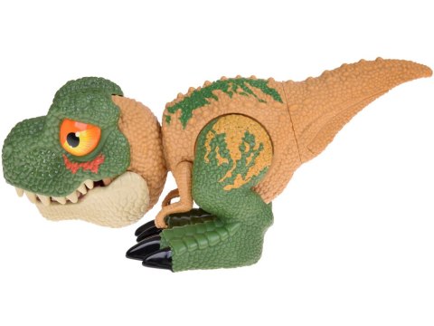 Ruchomy DINOZAUR Tyranozaur Rex Dźwięk + światło ZIELONY ZA5589 Ruchomy DINOZAUR Tyranozaur Rex Dźwięk + światło ZIELONY ZA5589