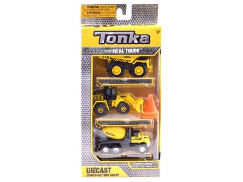 Maszyny budowlane Tonka Autka zestaw 3 szt ZA3617 Maszyny budowlane Tonka Autka zestaw 3 szt ZA3617