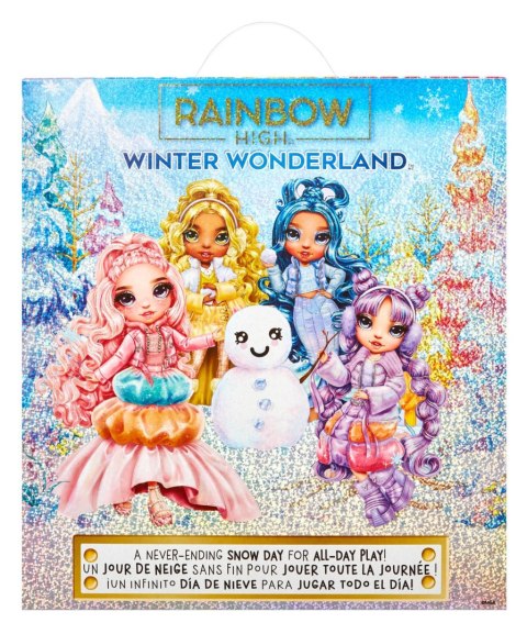 120827-EUC Rainbow High Winter Wonderland Doll- Bella (Pink)